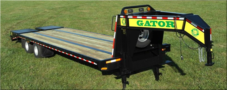 GOOSENECK TRAILER 30ft tandem dual - all heavy-duty equipment trailers special priced  Franklin County,  North Carolina
